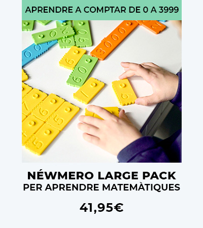 Newmero large pack Per aprendre matemàtiques - Kinuma
